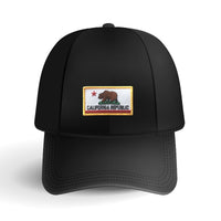 California Republic Flag Embroidered Patch (3.375" x 2")