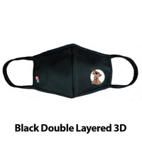 Face Mask (8 options) + 2.5" HTV Print (50 options)