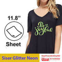 Siser Glitter Neon HTV