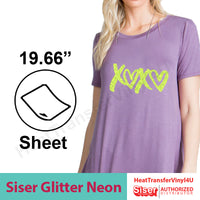 Siser Glitter Neon HTV