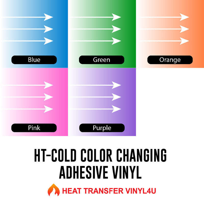 HT-Cold Color Changing Adhesive Vinyl 20