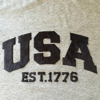 USA EST.1776 Plush HTV (11.25" x 6.25")