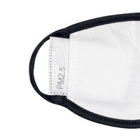KIDS Black Triple Layer 3D Shape Protective Neoprene/Cotton Face Mask Made in USA with tag and filter pocket