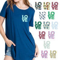 Love Silhouette Theme PAC HTV - 14 patterns (4")