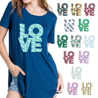 Love Silhouette Theme PAC HTV - 14 patterns (8")