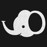 Mini Elephant Plush HTV (6.5" x 4.1")