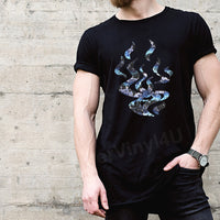 Galaxy / Spectrum Glitter Pattern