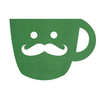 Mustache Cup Plush HTV (8" x 5.7")