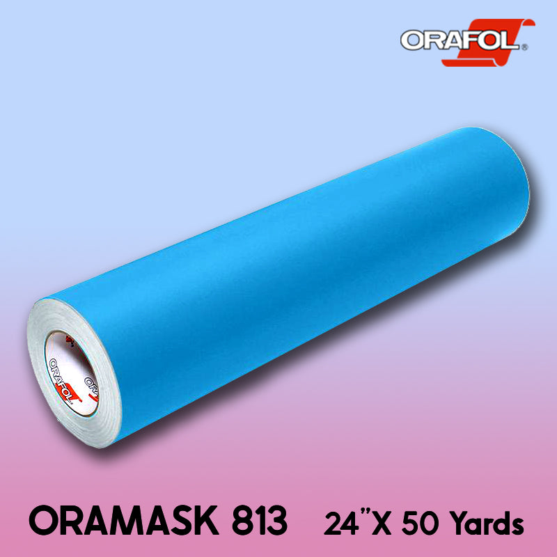 Oramask 813 Stencil Film 12 Roll (Yard)  Heat Transfer Vinyl 4u – HEAT  TRANSFER VINYL 4U