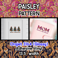 Paisley Orajet 3164 Pattern