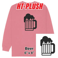 Beer Plush HTV (6" x 8")