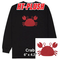 Crab Plush HTV (6" x 4.2")