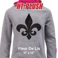 Fleur De Lis Plush HTV (11" x 12")