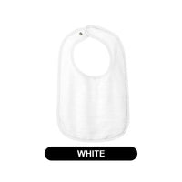 Rabbit Skins Infant Contrast Trim Terry Bib