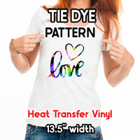 Tie Dye Patterned HTV