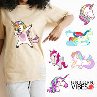 Unicorn Theme PAC HTV (8")