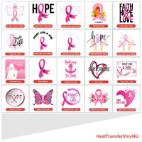 Breast Cancer Awareness Theme PAC HTV - CLEARANCE (50% off)