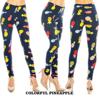 Miscellaneous Patterned Ultra Soft Leggings (Regular/Plus Size)