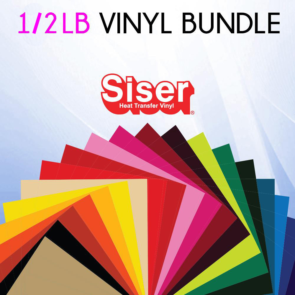 Siser 1/2 LB Vinyl Bundle