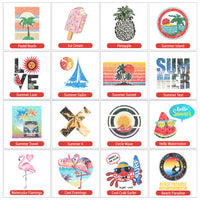 Summer Theme PAC Glitter HTV (8")